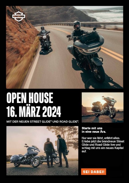 16 März: Touring Open House bei uns