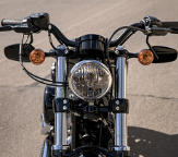 Sportster Forty-Eight / Cooler, flacher Drag-Bar-Lenker