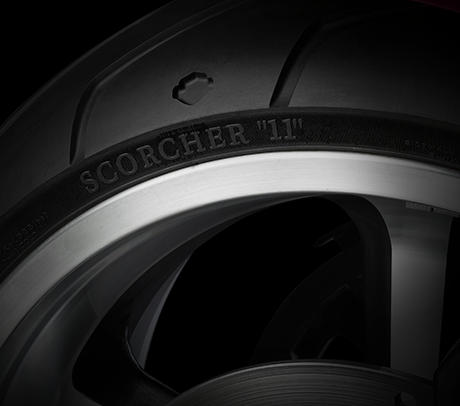 V-Rod Muscle / Michelin Scorcher-Reifen