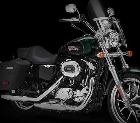 Sportster Super Low 1200 T / Typischer Harley-Style