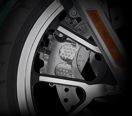 Sportster Super Low 1200 T / Gute Bremsen