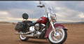 Softail Heritage Classic Modell 2017 in Mysterious Red Sunglo & Velocity Red Sunglo