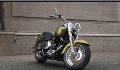 Softail Fat Boy Modell 2017 in Olive Gold