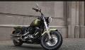 Softail Slim Modell 2017 in Olive Gold