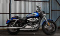 Sportster XL 1200 Custom Modell 2017 in Superior Blue & Billett Silver (2017 neu)