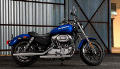 Sportster XL 883 SuperLow Modell 2017 in Superior Blue