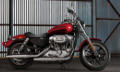 Sportster XL 883 SuperLow Modell 2018 in Wicked Red / Twisted Cherry