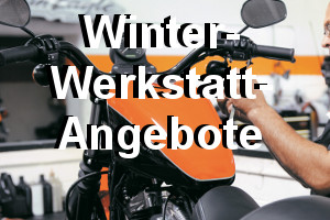 Winterservice f&uuml;rs Bike bei Motorrad-Matthies /
Harley-Davidson Tuttlingen