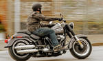Mietmaschine Softail Fat Boy Special