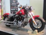 Die neue Softail Slim in Ember Red Sunglo (aufgenommen beim Dealermeeting in Dallas)