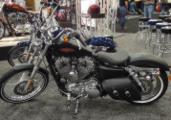 Die neue Softail Slim in Ember Red Sunglo (aufgenommen beim Dealermeeting in Dallas)