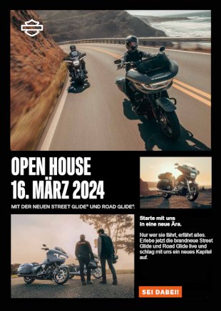 Touring Open House am 16. M�rz