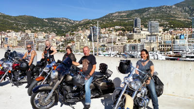 Harley-Tour zur Cte d'Azur am 23.9.- 1.10.2017