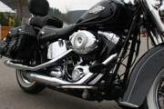 Umbau auf Penzl-Auspuffanlagen bei Motorrad-Matthies / Harley-Davidson Tuttlingen (TUT-Nendingen)