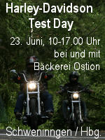 Harley-Davidson Test-Day Schw�bische Alb