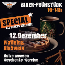 Bikerfrühstück zum 3. Advent