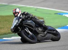 Axel Reimann und die 1125R in Hockenheim