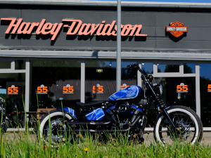 Used Custom Street Bob �Ocean Eyes�