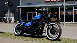 Used Custom Street Bob „Ocean Eyes“