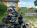 27.06.21
: Drive and Fly: 1. offizielle Tour  des H.O.G. Chapters Honberg
