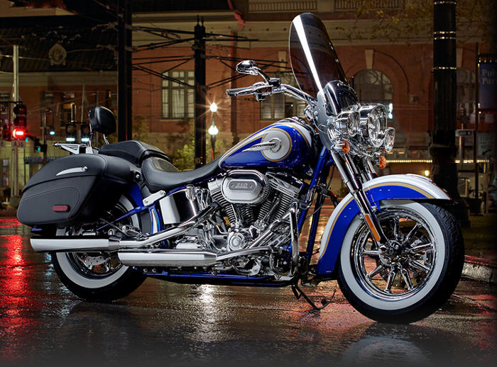 Scramin Eagle Softail Deluxe Modelljahr 2014