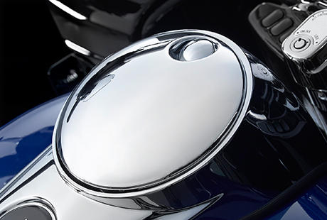 Road Glide Special / Eintasten-Tankdeckel:    Ein Knopf, ein Druck, Tankdeckel auf. Irgendwelche Fragen?
