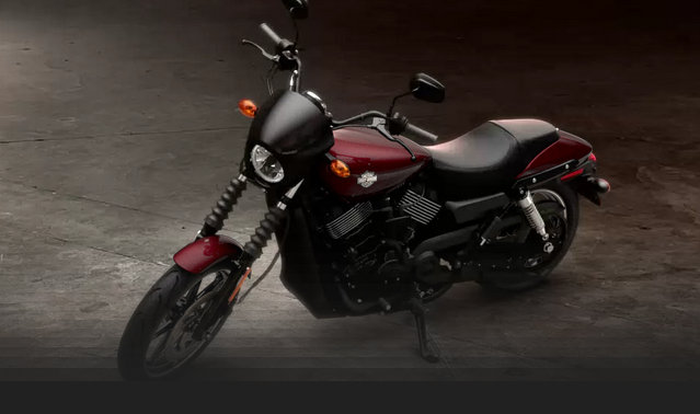 Street XG 750 2015 in Mysterious Red Sungo