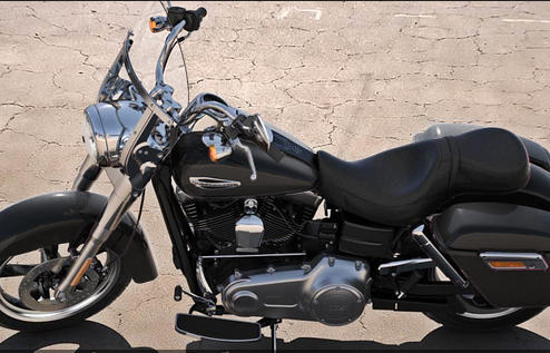 Dyna Switchback Modell 2016 in Vivid Black