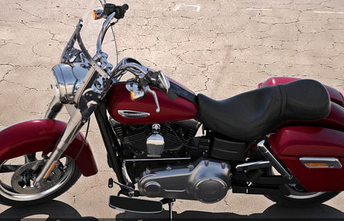 Dyna Switchback Modell 2016 in Velocity Red Sunglo