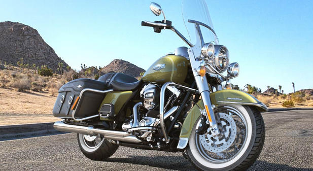 Road King Classic Modell 2016 in Olive Gold