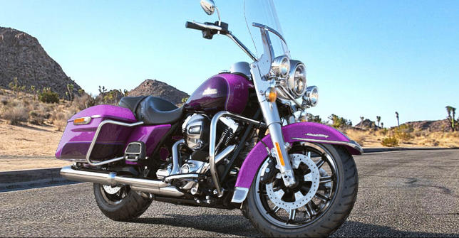 Road King Modell 2016 in Purple Fire & Blackberry Smoke