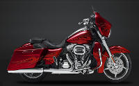 CVO Street Glide Modell 2016 in Atomic Red