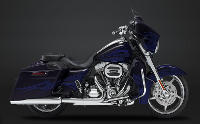 CVO Street Glide Modell 2016 in Black Licorice