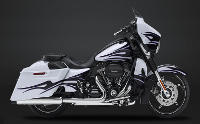 CVO Street Glide Modell 2016 in White Amethyst