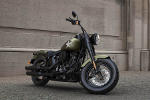 Softail Slim S Modell 2016 in Olive Gold Denim