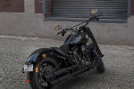 Softail Slim S Modell 2016 in Vivid Black