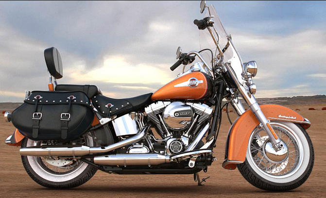 Softail Heritage Classic Modell 2016 in Amber Whiskey & Vivid Black Softail Heritage Classic Modell 2016 in Amber Whiskey & Vivid Black