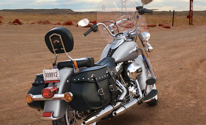 Softail Heritage Classic Modell 2016 in Billett Silver Softail Heritage Classic Modell 2016 in Billett Silver