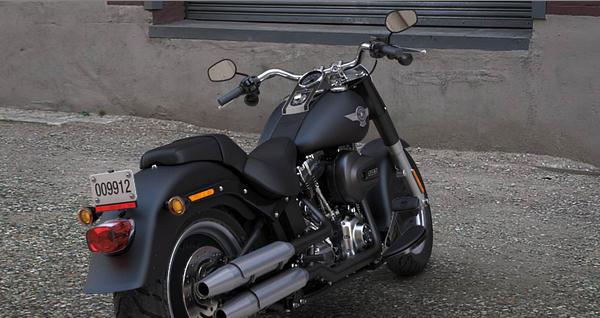 Softail Fat Boy Special Modell 2016 in Black Denim Softail Fat Boy Special Modell 2016 in Black Denim