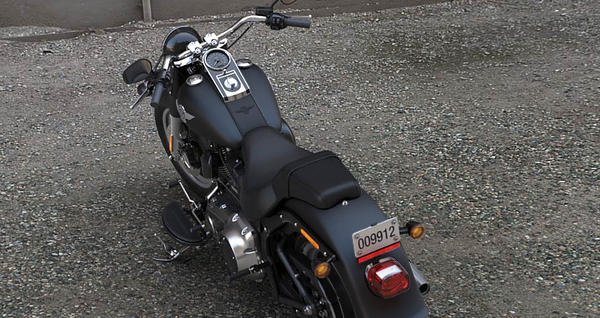 Softail Fat Boy Special Modell 2016 in Black Denim Softail Fat Boy Special Modell 2016 in Black Denim