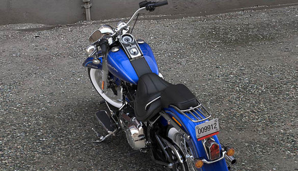 Softail Deluxe Modell 2016 in Superior Blue Softail Deluxe Modell 2016 in Superior Blue