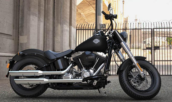 Softail Slim Modell 2016 in Black Denim Softail Slim Modell 2016 in Black Denim