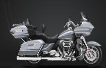 CVO Road Glide Ultra Modell 2016 in Stardust Silver / Palladium Silver