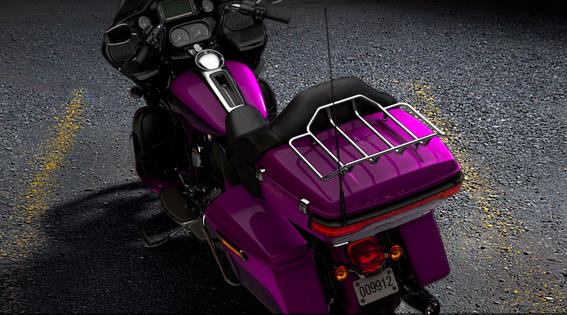 Road Glide Ultra Modell 2016 in Purple Fire & Blackberry Smoke