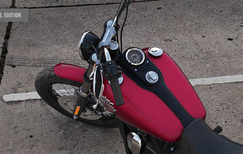 Dyna Street Bob Modell 2016 in Velocity Red Sunglo