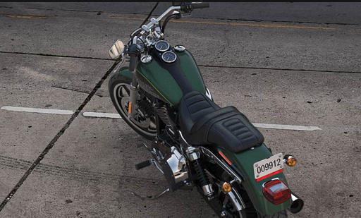Dyna Low Rider Modell 2016 in Deep Jade Pearl & Vivid Black