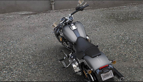 Softail Breakout Modell 2016 in Charcoal Denim Softail Breakout Modell 2016 in Charcoal Denim