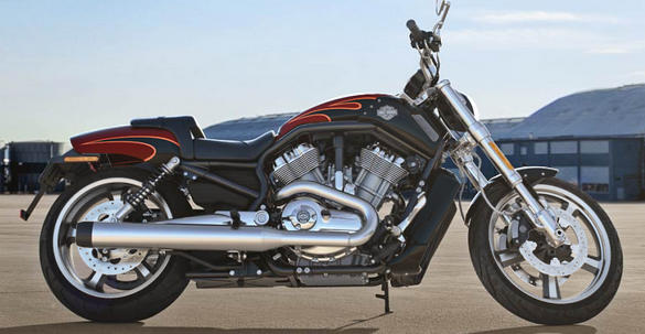 V-Rod Muscle Modell 2016 in Velocity Red Sunglo & Black V-Rod Muscle Modell 2016 in Velocity Red Sunglo & Black