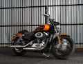 Sportster XL 1200 Custom Modell 2016 in Amber Whiskey & Vivid Black