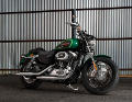 Sportster XL 1200 Custom Modell 2016 in Deep Jade Pearl & Vivid Black